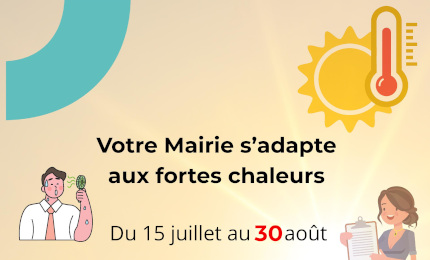 Lire la suite à propos de l’article 🌞 Horaires d’été – on s’adapte à la chaleur !